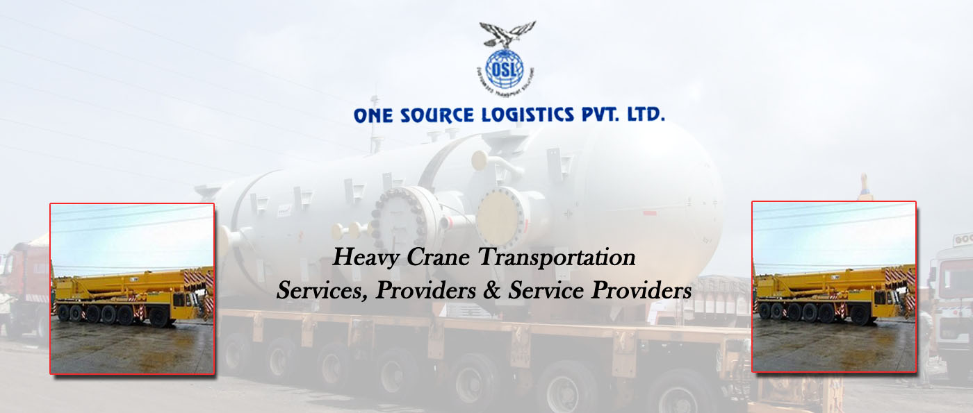 Heavy Crane Transportation